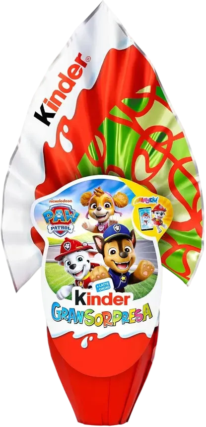 Uovo Kinder Gran Sorpresa Paw Patrol 150 gr - Kinder