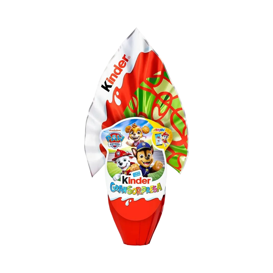Uovo Kinder Gran Sorpresa Paw Patrol 150 gr - Kinder
