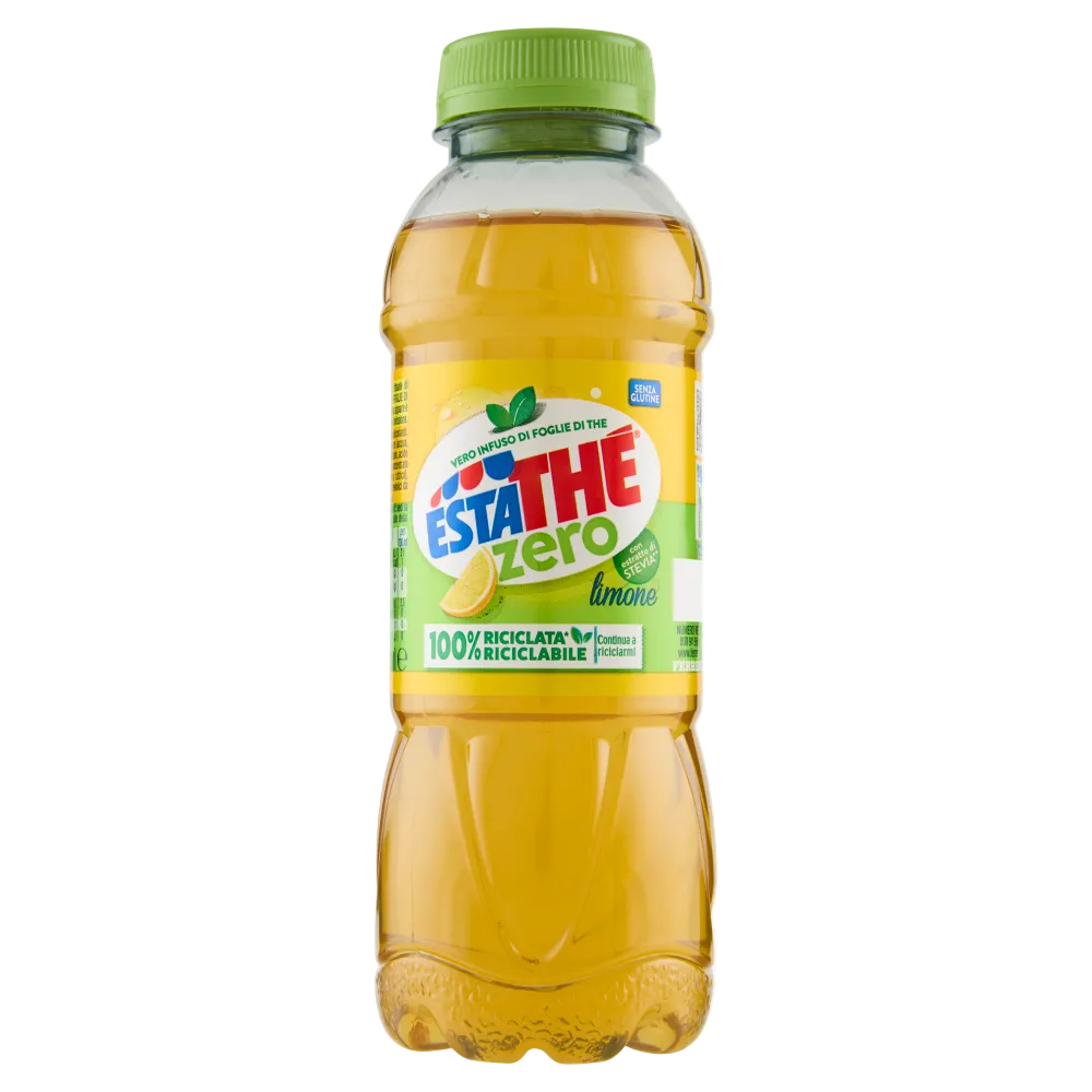 Estathé Zero Limone ijsthee fles 400 ml