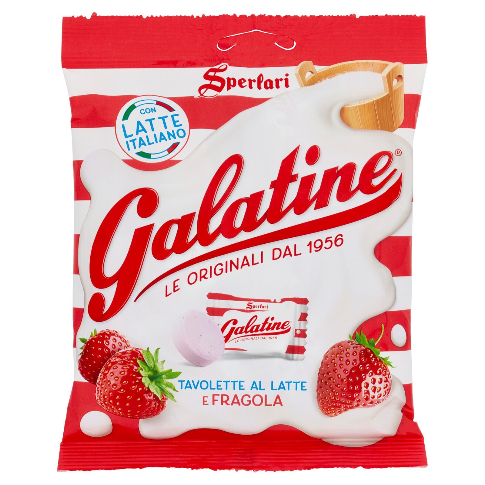 Sperlari Galatine alla Fragola melktabletjes 115 g