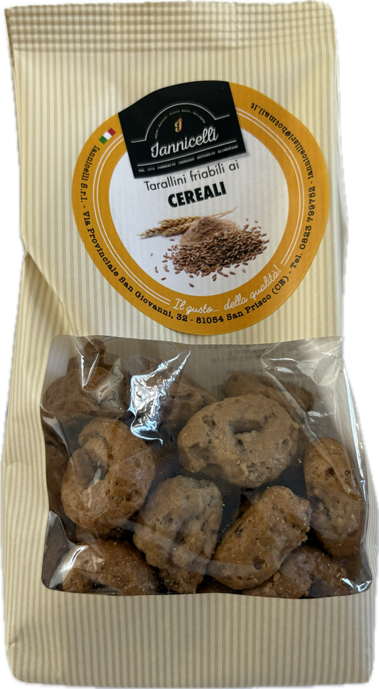 Tarallini Friabili ai Cereali 200gr
