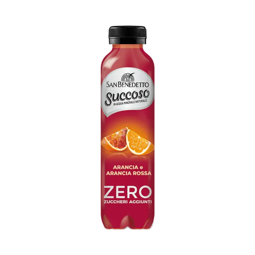 San Benedetto Zero Succoso Arancia e Arancia Rossa 40cl - Bevande - San Benedetto