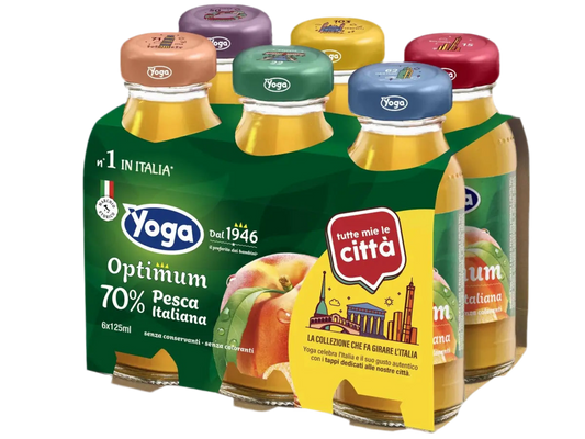 Yoga Optimum  70% Pesca Italiana 6x125ml