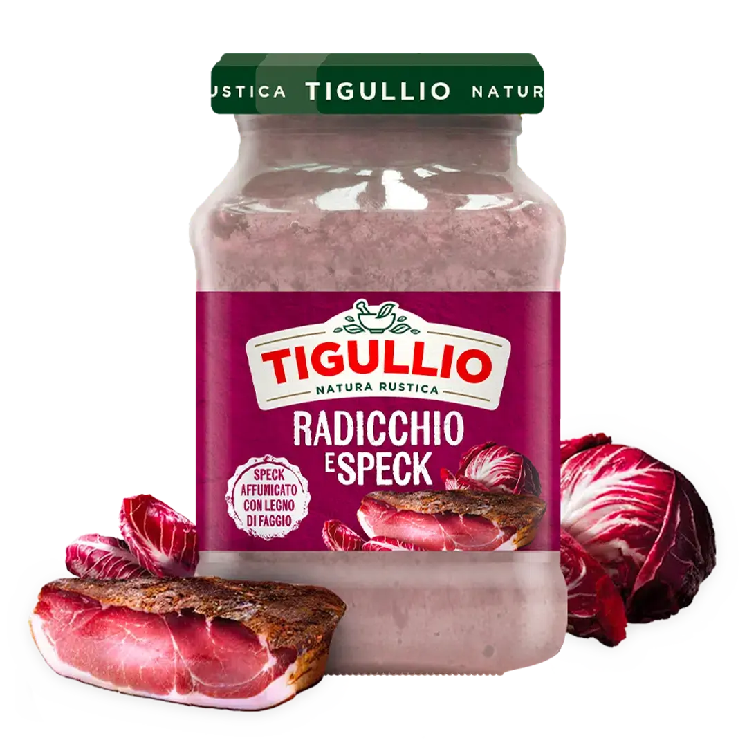 Star Tigullio Pesto Radicchio e Speck 190 gr - Pesti e Sughi pronti - Star