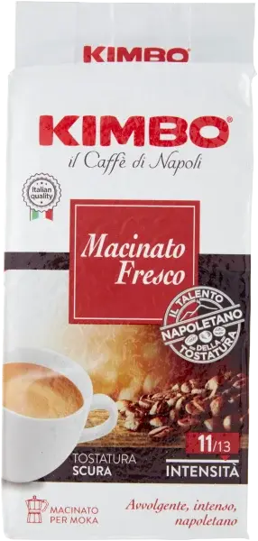 Kimbo Caffè Macinato Fresco 250 gr - Spesa da Antonio