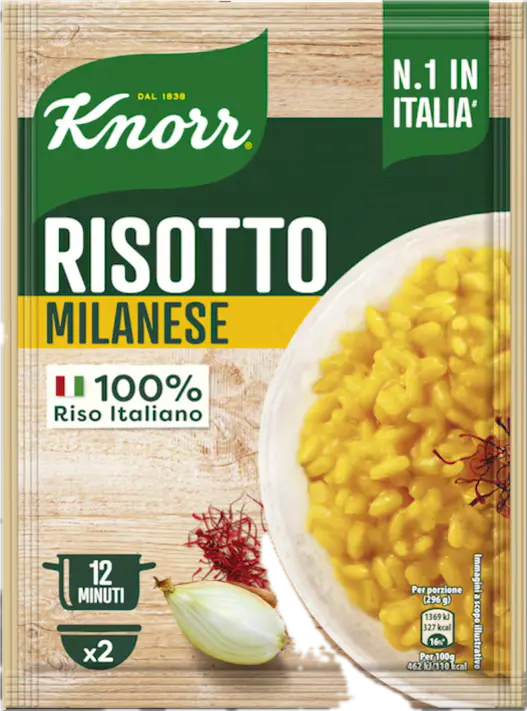 Knorr Risotto alla Milanese 175gr-Risotti pronti- Product vendor