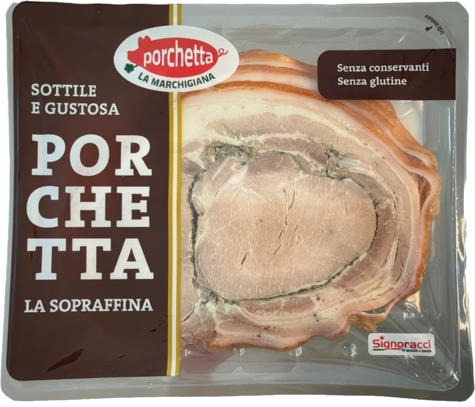 Porchetta Affettata 250g - Salumi - Porchetta La Marchigiana