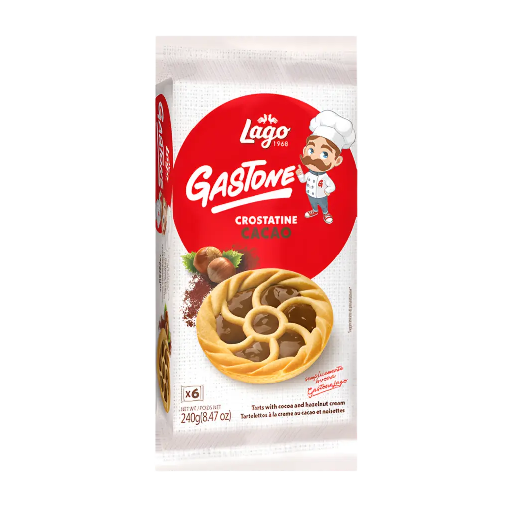 Lago Crostatine al Cacao 6pz - Merendine - Lago