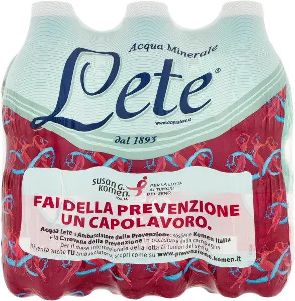 Lete Acqua Effervescente 6 x 500ml - Spesa da Antonio