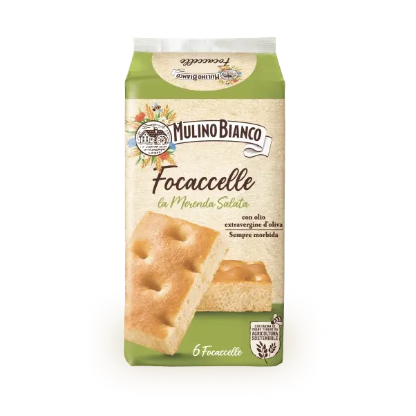 Mulino Bianco Focaccelle Con Olio D’Oliva 6 x 198gr - Spesa da Antonio