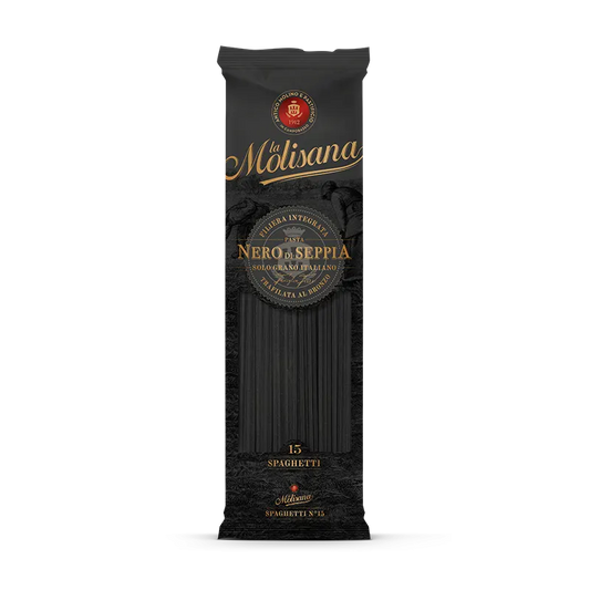La Molisana Spaghetti al Nero di Seppia 500 gr - Spesa da Antonio