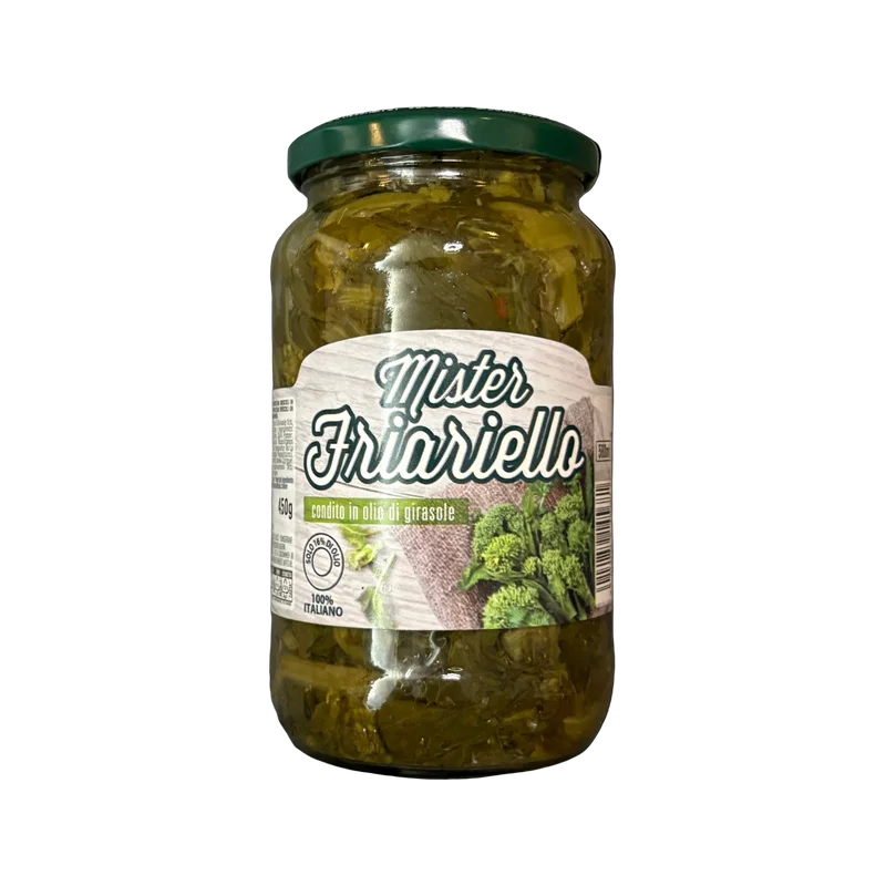 Mister Friariello Friarielli in Olio di Girasole 540 g