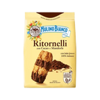 Mulino Bianco Ritornelli 700 g, sacchetto di frollini bicolore con cacao e mandorle