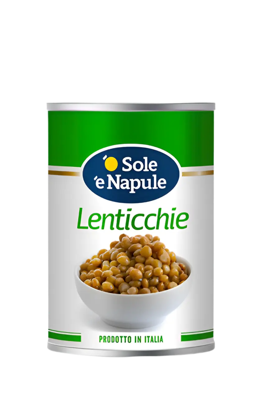 O sole e Napule Lenticchie 500gr - Legumi - O Sole e Napule