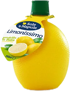 O Sole e Napule Limonissimo succo di limone 200 ml