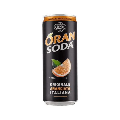 Oransoda Aranciata 330ml - Dranken - Fonti di Crodo