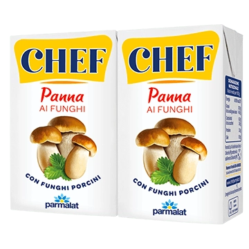 Parmalat Panna Chef ai Funghi 2 x 125 ml - Spesa da Antonio