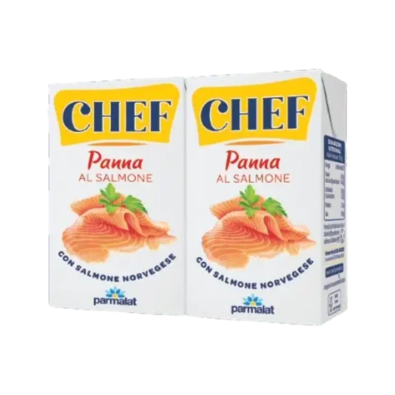 Parmalat Panna Chef al Salmone 2 x 125 ml - Room e besciamella - Parmalat
