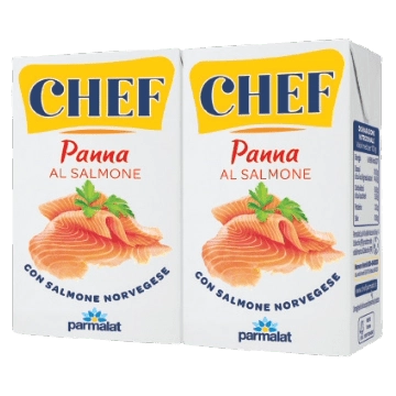 Parmalat Panna Chef al Salmone 2 x 125 ml - Spesa da Antonio