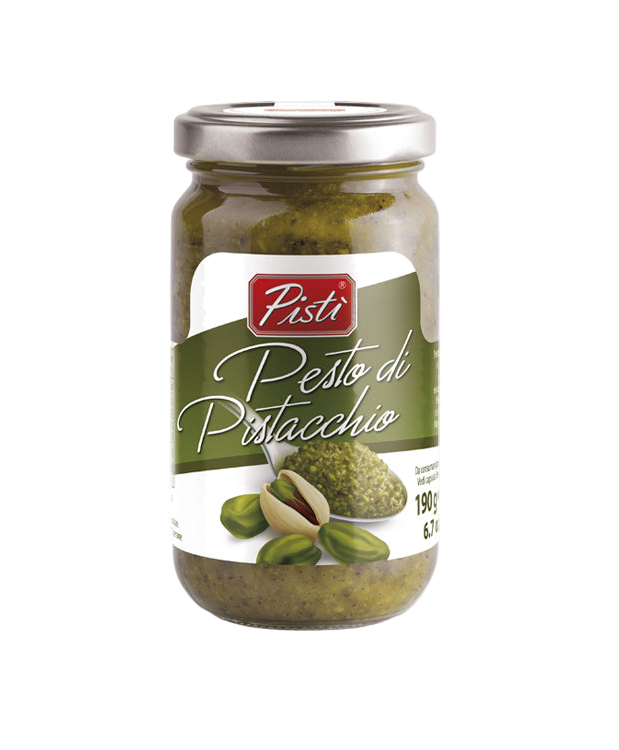 Pistì Pesto di Pistacchio di Bronte DOP 190 gr - Pesti e Sughi pronti - Pistì