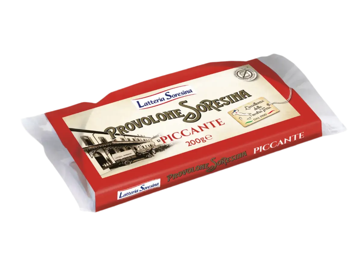 Provolone Piccante Soresina 200g - Formaggi - Latteria Soresina