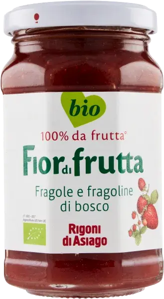 Rigoni Fior di Frutta Confettura Fragola e Fragoline Bio 250 gr - Spesa da Antonio