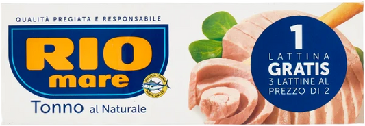 Rio Mare Tonno al Naturale 3 x 80 gr - Spesa da Antonio