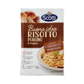 Scotti Buona Idea Risotto Porcino di Stagione 210 g, busta con riso Carnaroli e funghi porcini