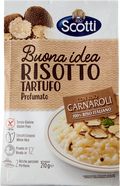 Scotti Risotto al Tartufo 210g – Con Riso Carnaroli 100% Italiano - Risotti pronti - Scotti