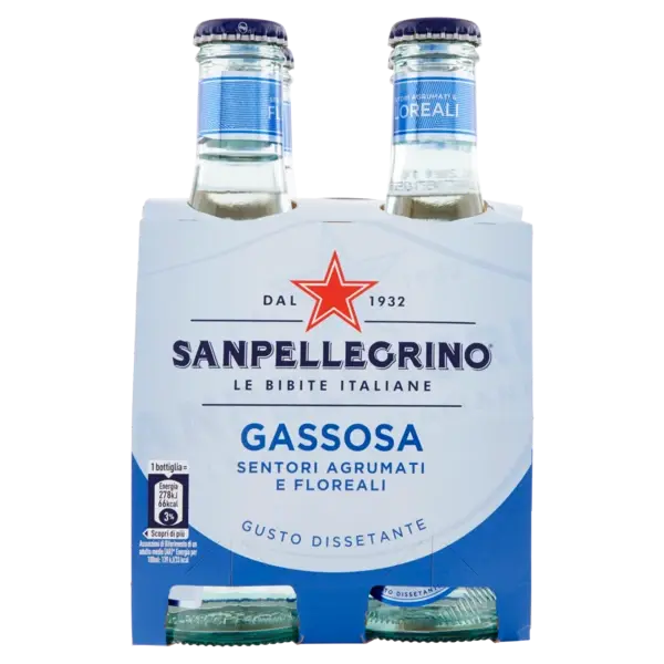 San Pellegrino Gassosa 4 x 20 cl-Bevande- Product vendor