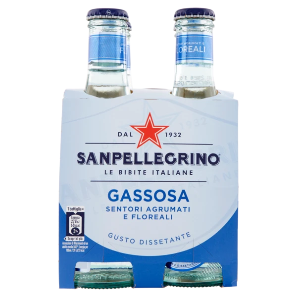 San Pellegrino Gassosa 4 x 20 cl