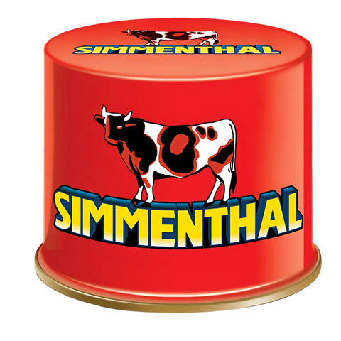 Simmenthal Carne Bovina in Gelatina 90 g, scatoletta rotonda rossa