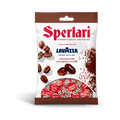 Sperlari Caramelle Lavazza koffiesnoepjes 175 g, witte en bruine zak met koffiebonen