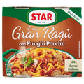 Star Gran Ragu con Funghi Porcini - 2 x 180 gr - Pesti e Sughi pronti - Star
