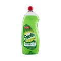 Svelto Detersivo per Piatti al Limone 980 ml, flacone verde con tappo rosso e Clean Active Technology