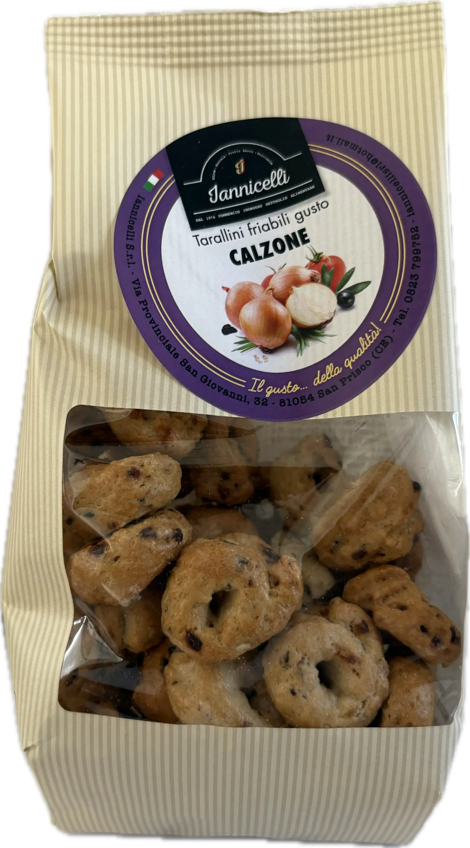 Tarallini Friabili Gusto Calzone 200gr-Patatine e Snack- Product vendor
