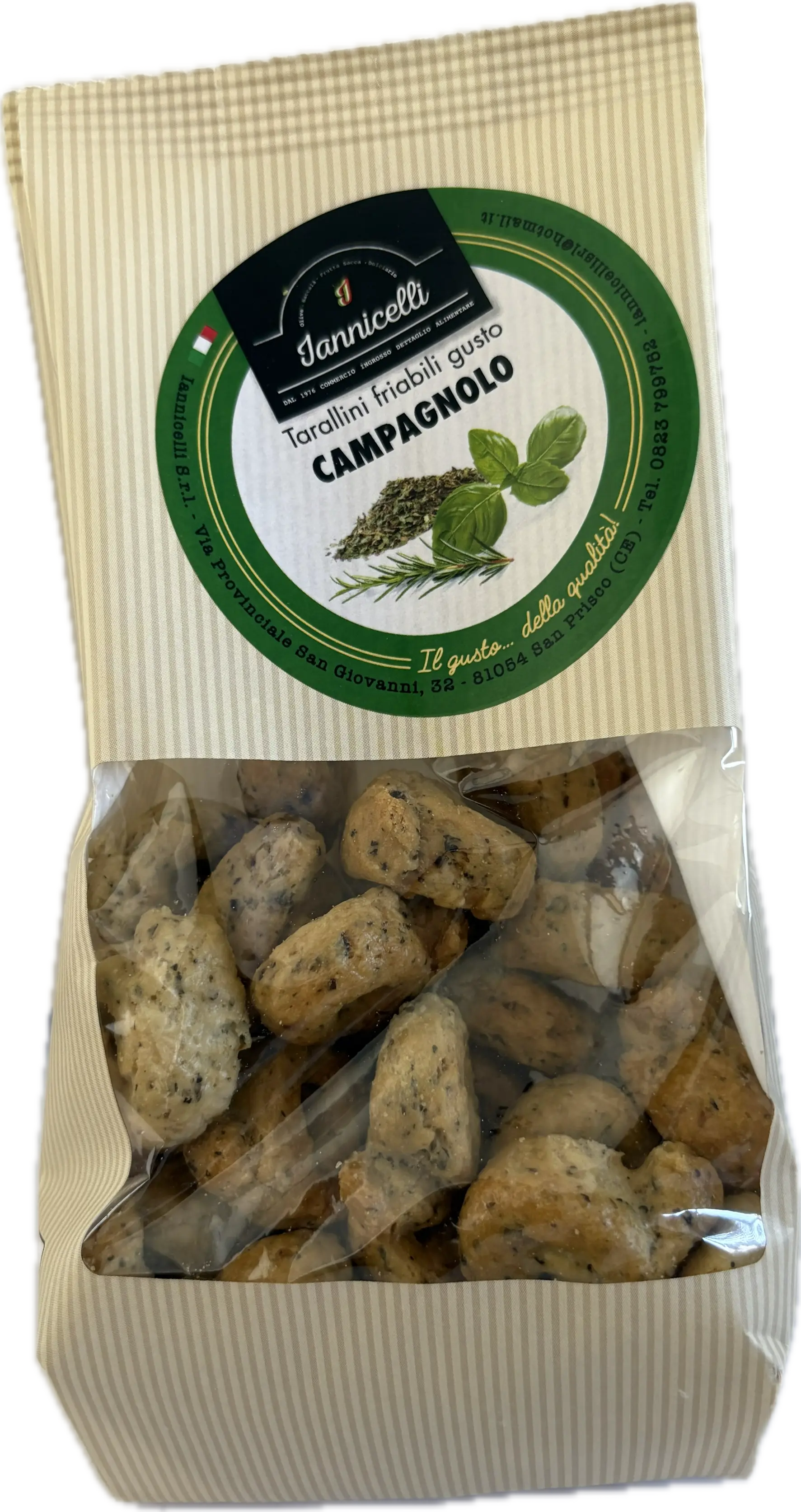 Tarallini Friabili Gusto Campagnolo 200gr-Patatine e Snack- Product vendor