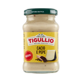 Tigullio Cacio e Pepe 185 g, vasetto di vetro con salsa bianca al pecorino
