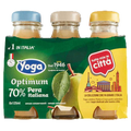 (Arrival Date 12/11) Yoga Optimum Succo di Frutta 70% Pera Italiana 6x125ml - Bevande - Yoga