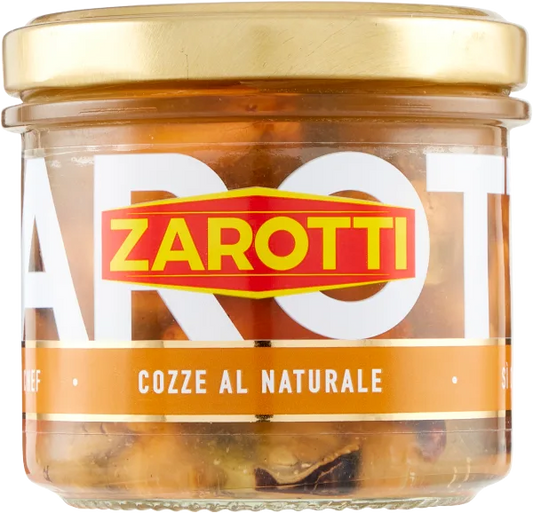 Zarotti Cozze al Naturale 140 gr - Spesa da Antonio