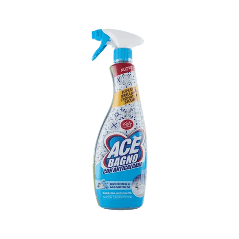 Ace Bagno con Anticalcare Orchidea e Gelsomino 600 ml, detergente anticalcare per il bagno