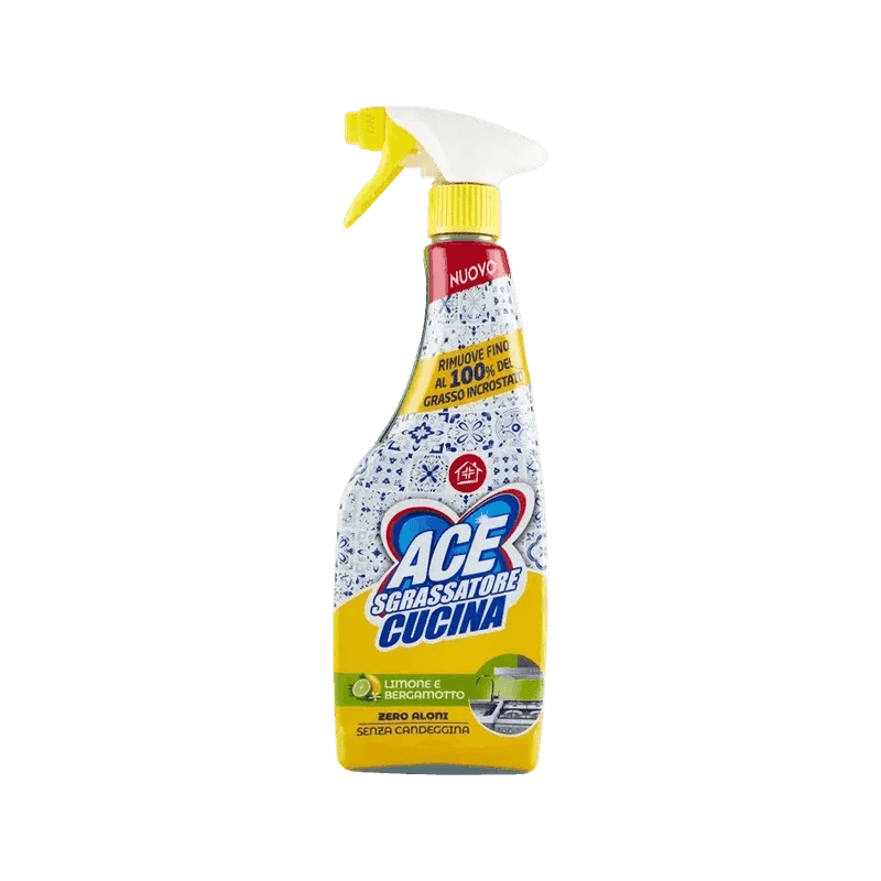 Ace keukenontvetter citroen en bergamot 600 ml, zonder bleek