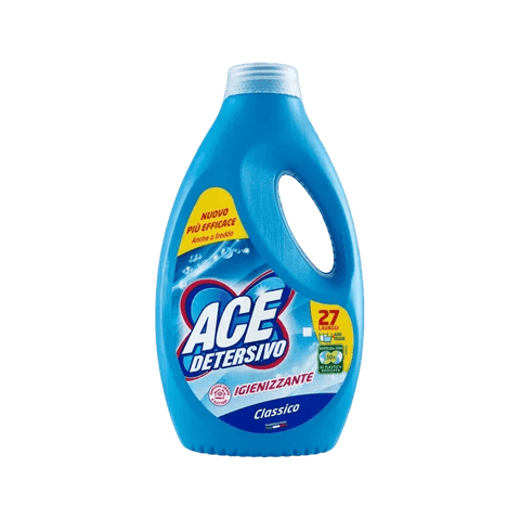 Ace Detersivo Lavatrice Igienizzante Classico 27 lavaggi, detersivo liquido