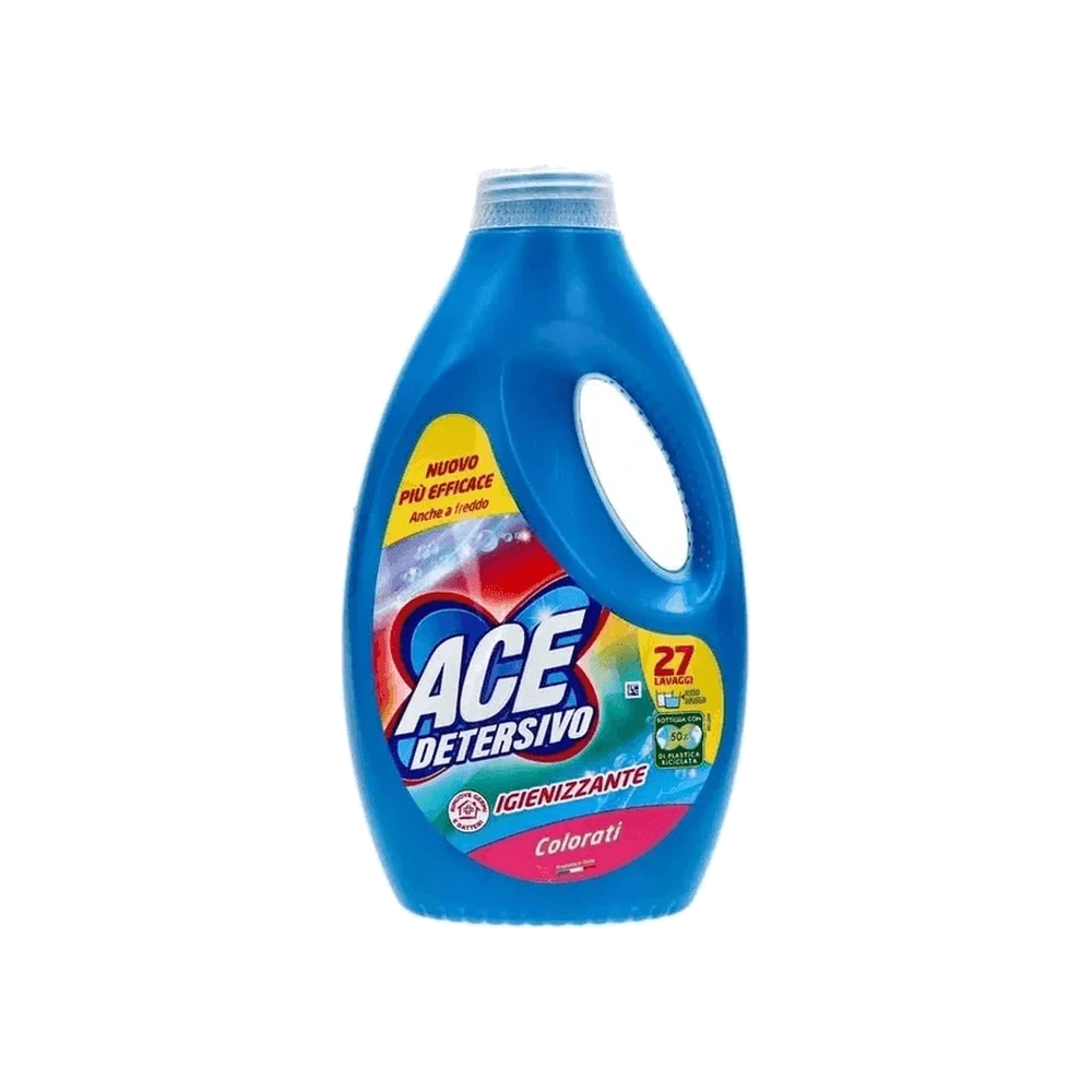 Ace Detersivo Lavatrice Igienizzante Colorati 27 wasbeurten 1350 ml
