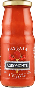 Agromonte Passata di Pomodorini Ciliegino 360g - Passate e Pomodori in scatola - Agromonte