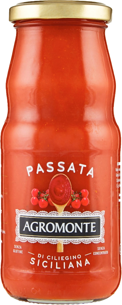 Agromonte Passata di Pomodorini Ciliegino 360g - Passate e Pomodori in scatola - Agromonte