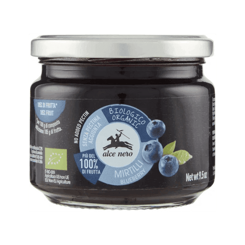 Alce Nero Composta di Mirtilli Bio 270 g, frutta biologica