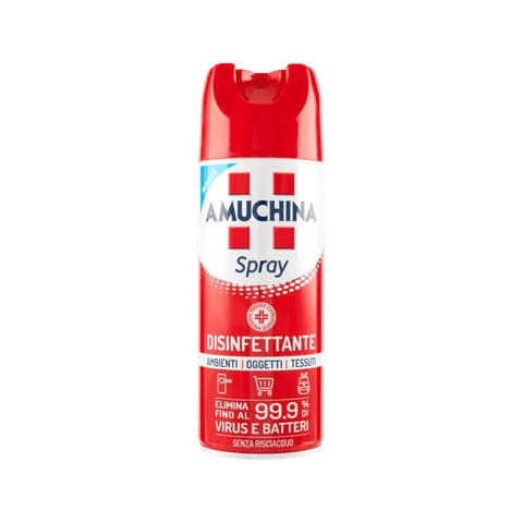 Amuchina Spray Disinfettante 400 ml, spray disinfettante per superfici e tessuti