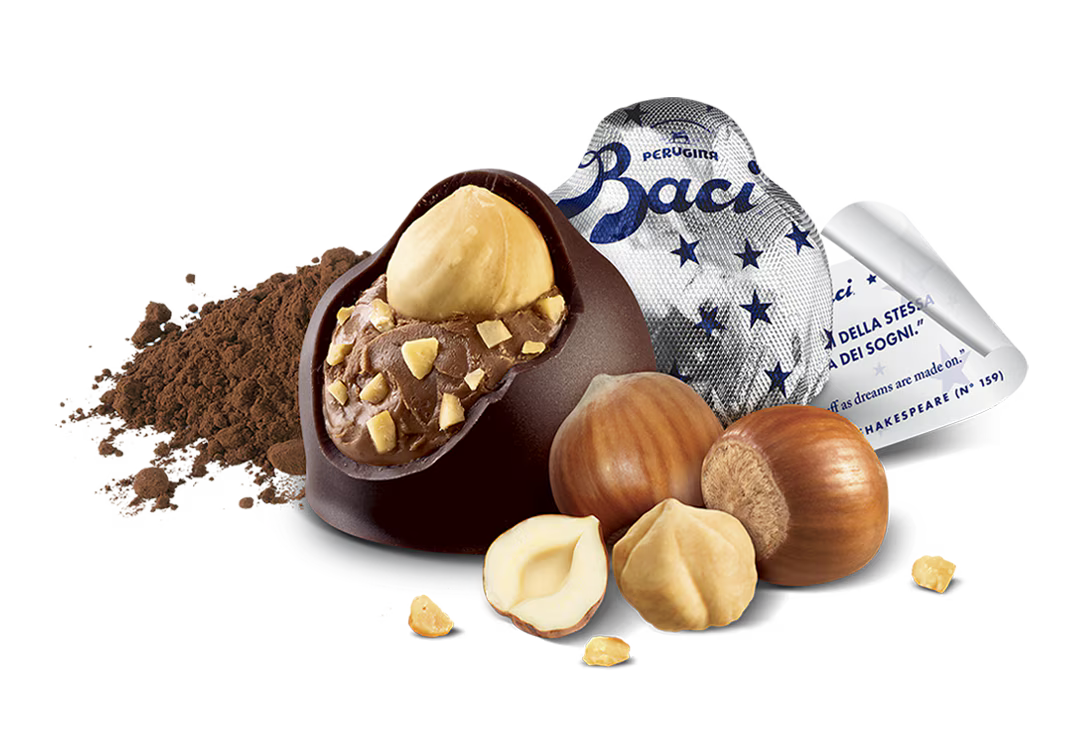 Baci Perugina Fondente Luisa Sacchetto - 125 gr