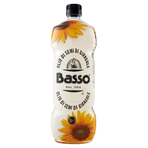 Basso Olio di Semi di Girasole 1 L, olio dal gusto neutro